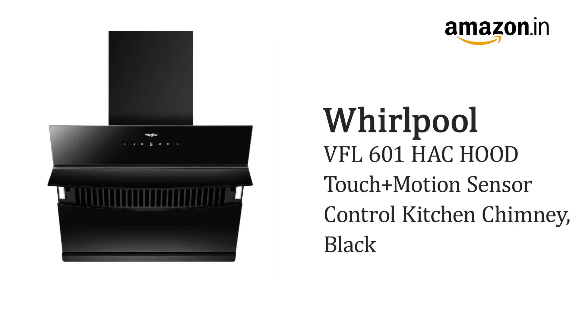 Whirlpool 60cm 1450 m3/hr Filterless