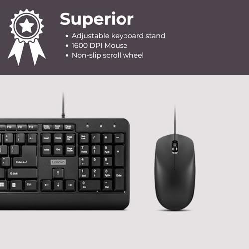 Lenovo 160 Keyboard & Mouse