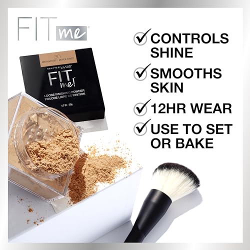 Maybelline New York Fit me Loose Finishing Powder, 15 Light - Image 3
