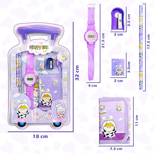 VGRASSP 7 Pcs Stationery Set