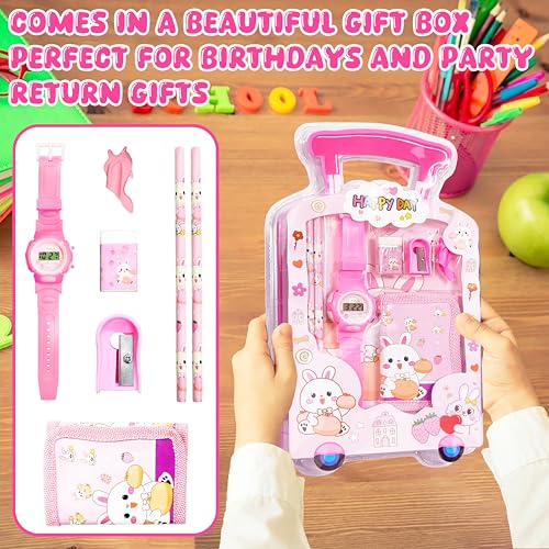 VGRASSP 7 Pcs Stationery Set