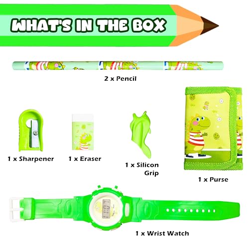 VGRASSP 7 Pcs Stationery Set