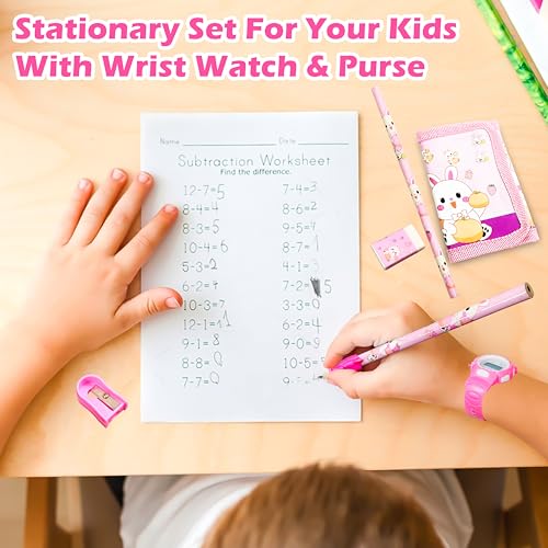 VGRASSP 7 Pcs Stationery Set