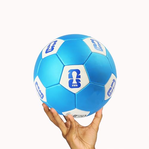 Hamleys Football Size 5 FIFA World Cup 2026 Licensed, Metallic Blue - Image 6