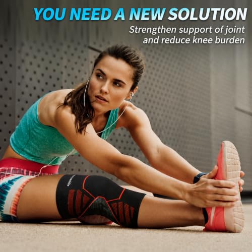 Amazon Basics Nylon Knee Support