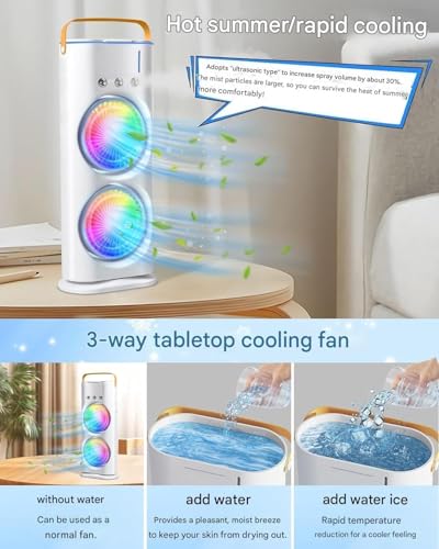 TEKCOOL Double Ended Spray Fan