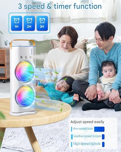 TEKCOOL Double Ended Spray Fan