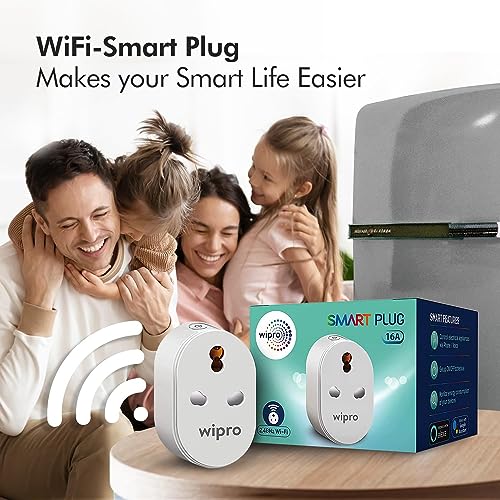 Wipro 16A Wi-Fi Smart Plug