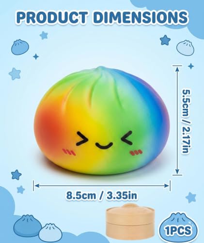 Dumpling Squishy Blind Box, 1pc
