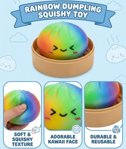 Dumpling Squishy Blind Box, 1pc