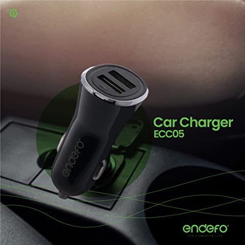 2.4A Dual USB for Car Charger, Tablets, Black - Image 2