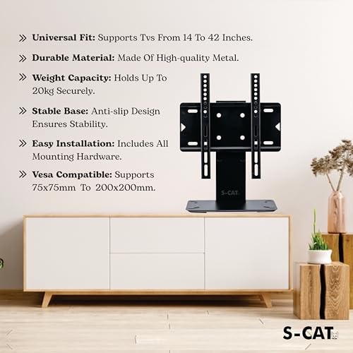 S-CAT Table Top TV Stand