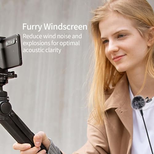2 PCS Furry Windscreen Mic