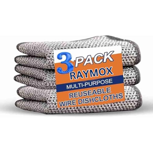 RAYMOX Non-Scratch Dish Wash Cloth
