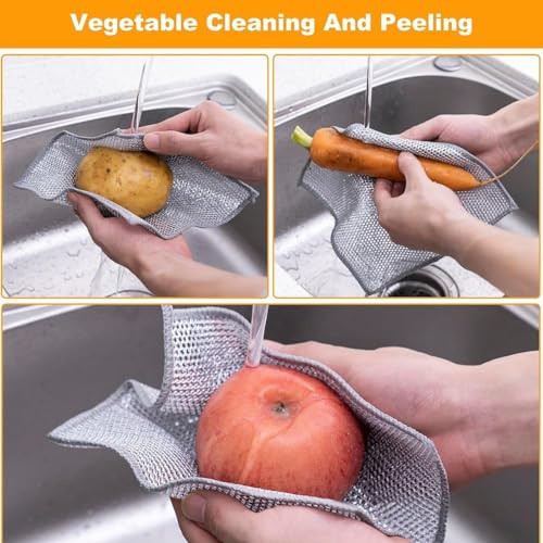RAYMOX Non-Scratch Dish Wash Cloth