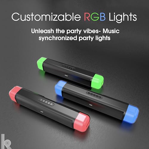 Glow Up+ Wireless Bluetooth Soundbar