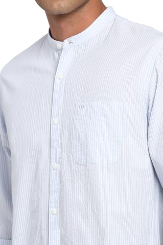 Peter England Men's Casual Mandarin