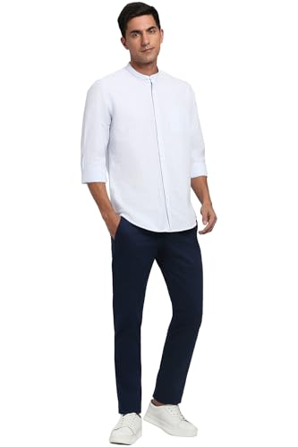 Peter England Men's Casual Mandarin