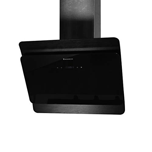 Wonderchef 60cm 1250m3/hr Chimney(Venezia, Cassette Filter,Touch Control,Steel & Black)