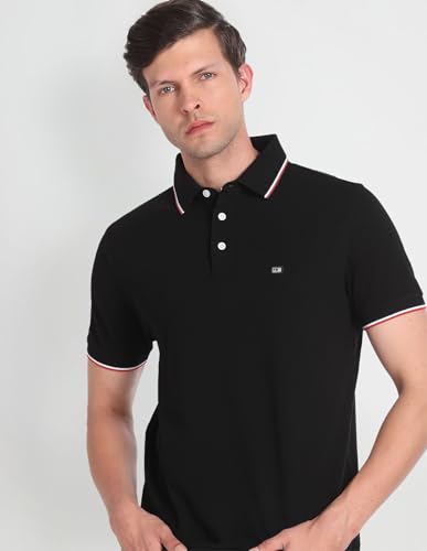 Arrow Sport Men Regular fit Cotton Solid Short Sleeves Polo Shirt - Image 2