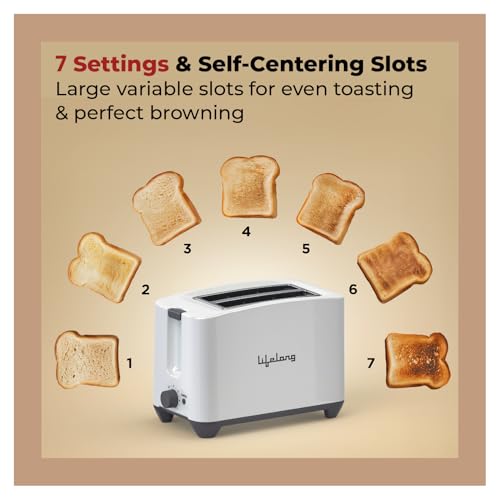 Lifelong Bread Toaster 2 Slice
