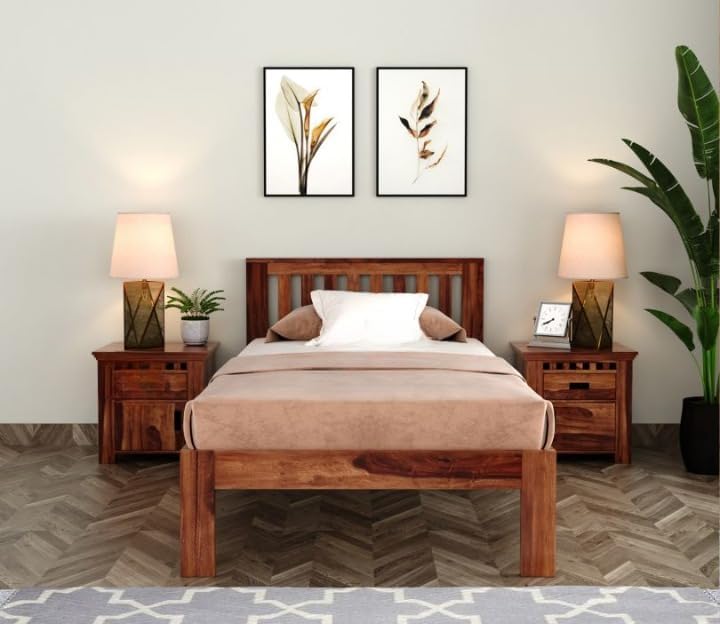 Orus Double Size Sheesham Wood