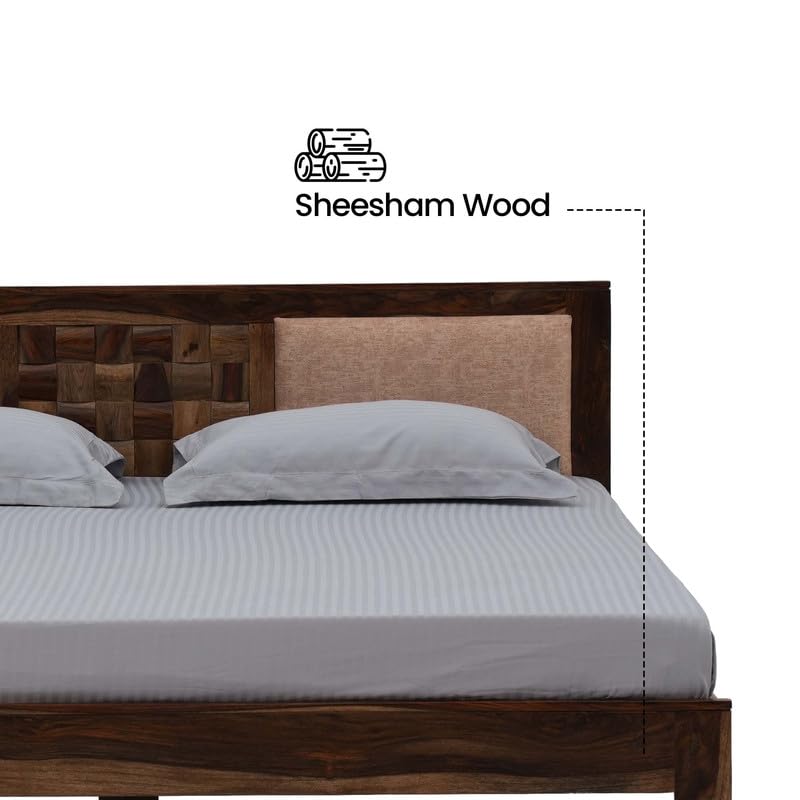 Royaloak Regal King Bed, Sheesham