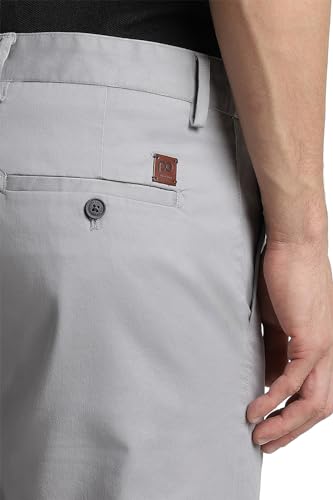 Peter England Men's Regular Fit Mid Rise Pants - Image 5