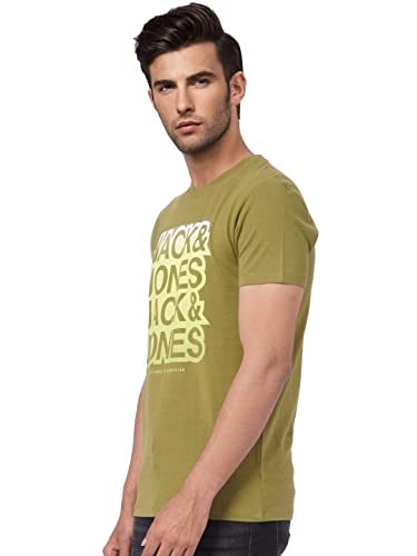JACK & JONES Men's Cotton Printed Slim Fit T-Shirt - Image 2