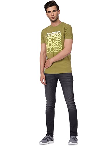 JACK & JONES Men's Cotton Printed Slim Fit T-Shirt - Image 5