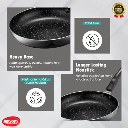 JENSONS Cuisine Black Non Stick