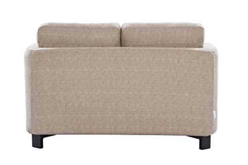 HomeTown Grace Fabric Two Seater Sofa in Grey Colour - Image 6