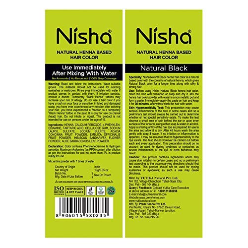 Nisha Natural Henna Powder
