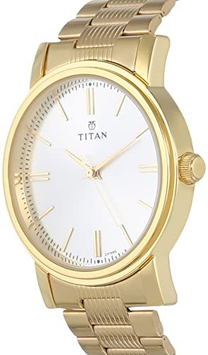 Titan Analog OffWhite Dial Men's Watch NM1712YM02 / NL1712YM02 - Image 2
