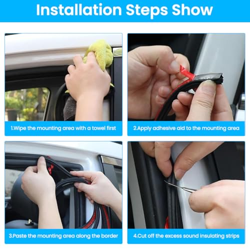STHIRA® 52.5Ft Car Door Seal