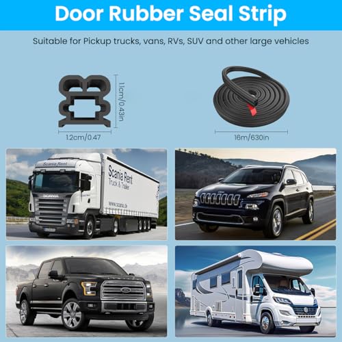 STHIRA® 52.5Ft Car Door Seal