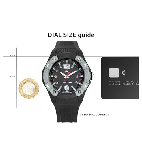 Fastrack Trendies Quartz Analog Black