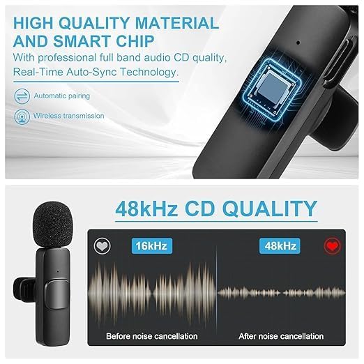 K9 Dual Wireless Microphone