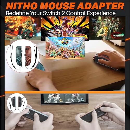 NiTHO Mouse Grip for Nintendo