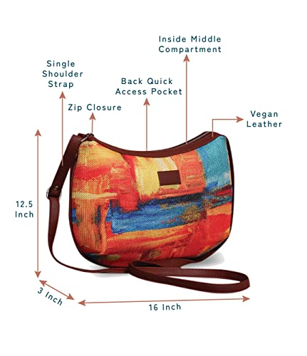 ZOUK Structured Shoulder Bag_1 for women - Image 3