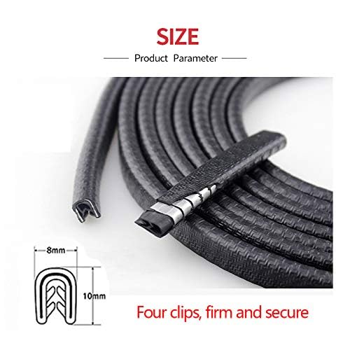AutoBizarre Black Anti-Scratch Anti-Collision Heavy