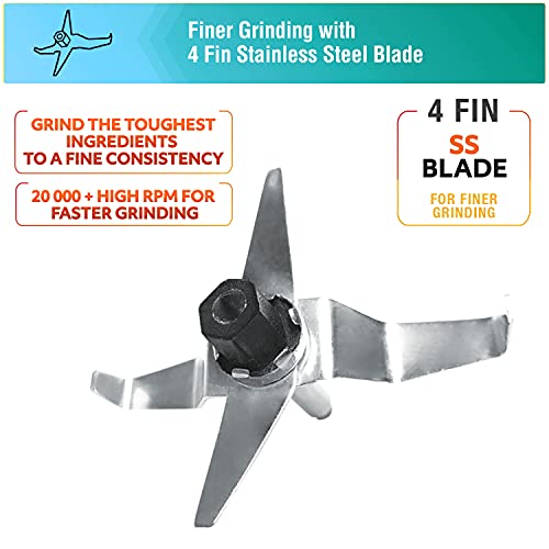 USHA Rapidmix 500-Watt Copper Motor