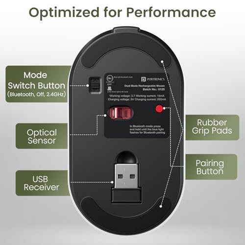 Portronics Key11 Combo Rechargeable Wireless