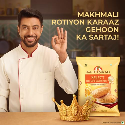 Aashirvaad Select Premium Sharbati Atta, 5kg - Image 4