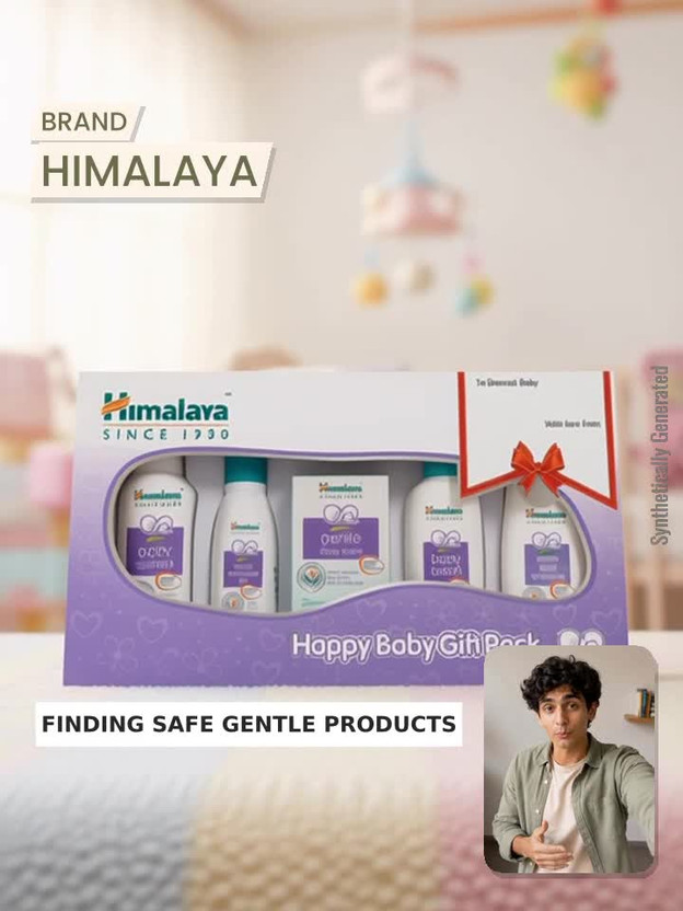 HIMALAYA Happy Baby Gift Pack ( 5 IN 1) (White) - Image 2