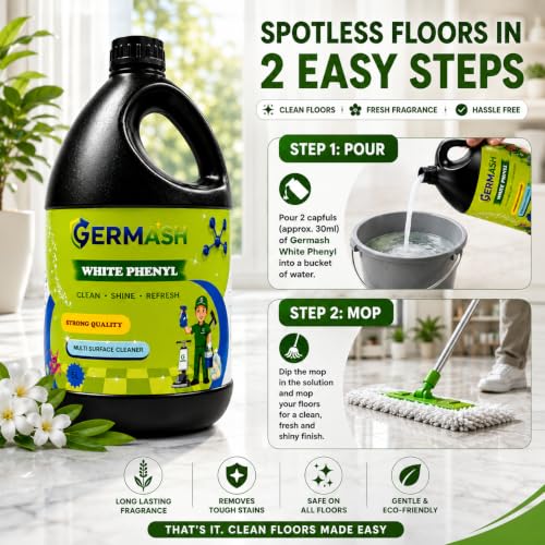 Premium White Floor Cleaner Disinfectant