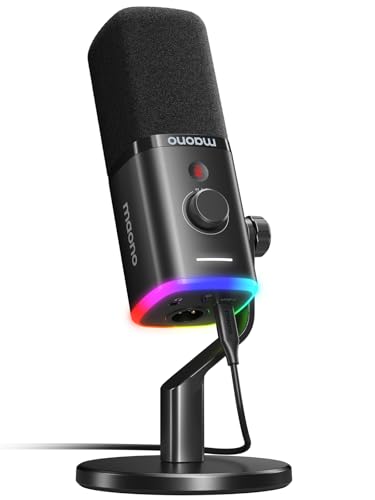 MAONO Dynamic Gaming Microphone: USB/XLR