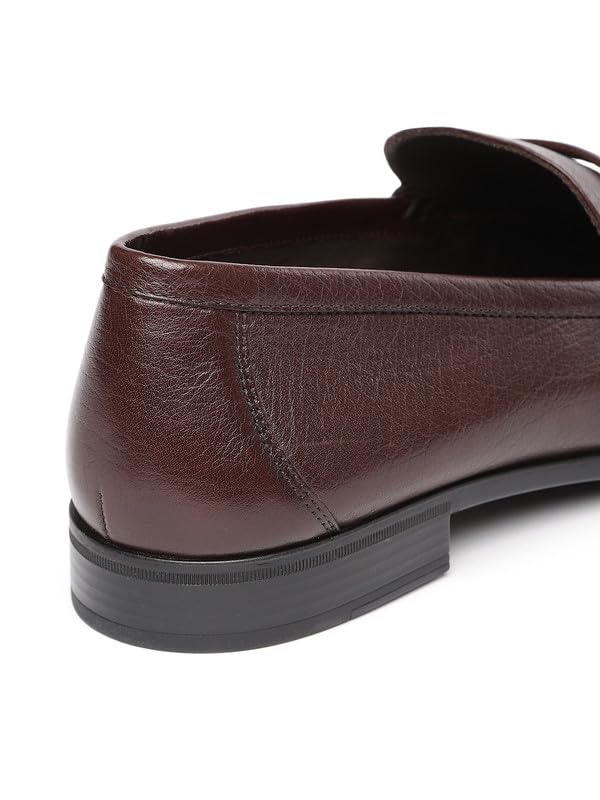 ECCO Dress Moc Brown Men Moccasin - Image 6