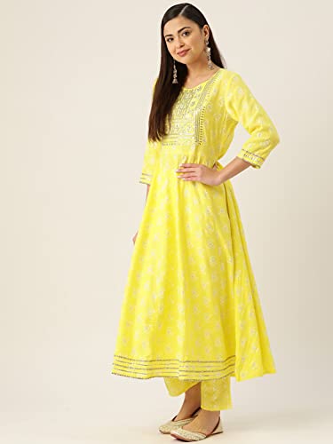Maaesa Women Embroidered Anarkali Suit Set - Image 3