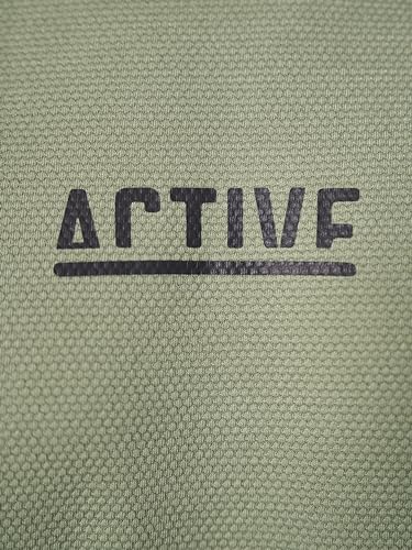 FitMonkey Sports Crew Neck Stretchable